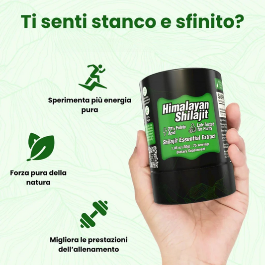 Shilajit Estratto Essenziale