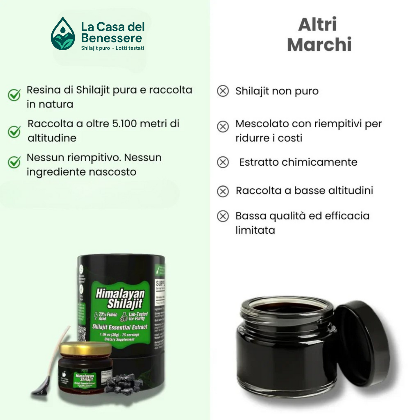 Shilajit Estratto Essenziale